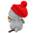 Мягкая игрушка «Басик» в берете и с багетом