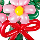 Цветы из шаров «Букет маргариток»