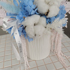 Готовая интерьерная композиция из сухоцветов №3