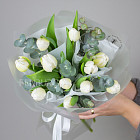 Букет тюльпанов «Подснежник»