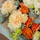 Авторский букет «Sky Blue» S