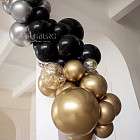 Разнокалиберная гирлянда из шаров «Celebration» №1, 1 м