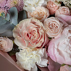 Авторский букет «Blush Pink» M