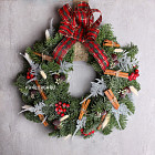 Новогодний венок «Красавица зима»