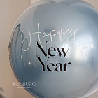 Большой стеклянный шар «Аляска» 24″