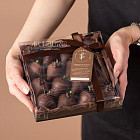 Набор клубники в тёмном шоколаде «Black» M