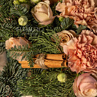 Композиция из цветов «Яблочный штрудель»