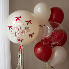 Набор: стеклянный шар и связка «Cranberry»