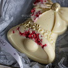 Колокольчик из бельгийского шоколада (белый шоколад)