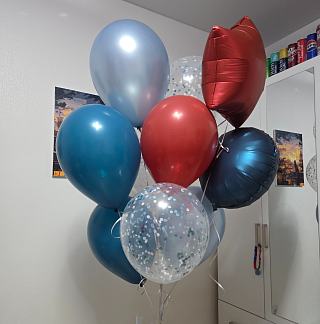 Набор: стеклянный шар и связка «Space»