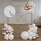 Арка-фотозона с шариками «Champagne»