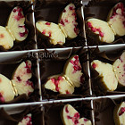 Шоколад ручной работы «Бабочки» M (белый шоколад)