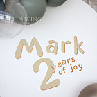 Бенто фотозона с мольбертом «Игрушки»