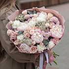 Авторский букет «Blush Pink» L
