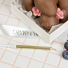 Бенто-торт из клубники в шоколаде «Флёр»