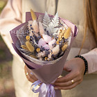 Букет из сухоцветов «Вечер в Провансе»