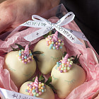 Набор клубники в шоколаде «Единорожки» XS