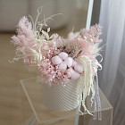 Композиция из сухоцветов «Фея Драже»