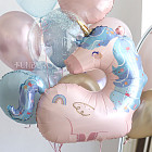 Шар из фольги «Морской единорог»