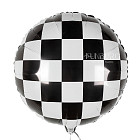Шарик из фольги «Шахматная клетка»