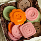 Пуговки из бельгийского шоколада (микс)