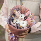 Букет из сухоцветов «Дневник памяти»
