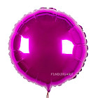 Шар из фольги «Лиловый круг»