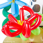 Фигура из шаров «Цифра 1 (собака)»