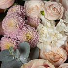 Авторский букет «Blush Pink» M