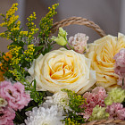 Корзина цветов «Солнечный полдень»