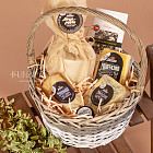 Подарочная корзина «Сырная» №3