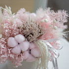 Композиция из сухоцветов «Фея Драже»