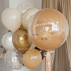 Большой стеклянный шар «Тоффи» 24″