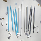 Свечи для торта «Небесный микс», 12 шт.