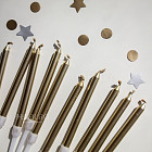 Свечи для торта «Золото», 10 шт.