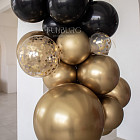 Разнокалиберная гирлянда из шаров «Celebration» №1, 1 м