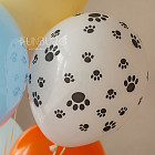 Связка воздушных шаров «С лапками»