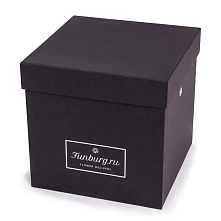 Шляпная коробка-куб 23×23 см