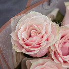 Букет из роз Pink Mondial «Нежное кружево»