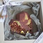 Сердце из бельгийского шоколада (шоколад Ruby)