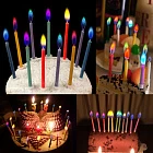 Свечи тортовые «Цветное пламя»