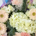 Букет цветов «Морозный полдень»