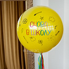 Большой стеклянный шар «Снова в школу» 24″