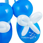 Фигура из шаров «Пинетки для мальчика»