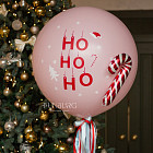 Большой шар с надписью «Candy Cane» 24″