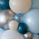 Бенто фотозона с мольбертом «Синий китёнок»