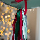 Большой стеклянный шар «Christmas Time» 24″