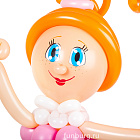 Фигура из шаров «Девочка-праздник»