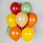 Гелиевые шары без рисунка «Ассорти (autumn)»