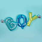 Шар фольгированный с воздухом «Boy»